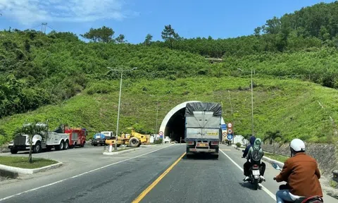 Lưu thông xe hai chiều sau thời gian sửa chữa hầm Phước Tượng