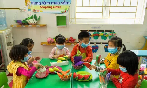 Chỉ còn Hà Nội chưa cho trẻ mầm non đi học trở lại