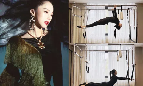 Vóc dáng quyến rũ của mỹ nhân cổ trang Đổng Tuyền ở tuổi 43