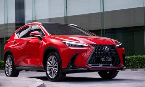Lexus NX 2022 tại Việt Nam tăng giá gần 800 triệu đồng, cao nhất phân khúc