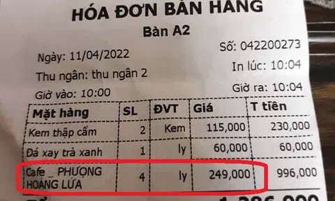 Chủ quán nói gì khi bị tố bán ly cà phê "đắt nhất Việt Nam"?
