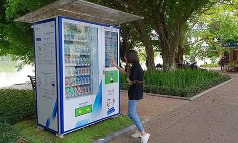 Hà Nội triển khai nhiều máy bán hàng tự động