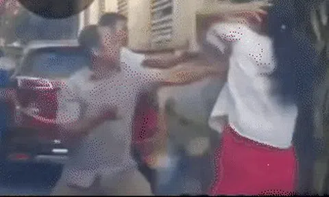 Vụ nhóm đàn ông đánh người phụ nữ: Tạm đình chỉ một đại úy