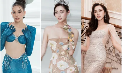 Lương Thùy Linh, Tiểu Vy, Đỗ Thị Hà đọ vẻ nóng bỏng tại sự kiện