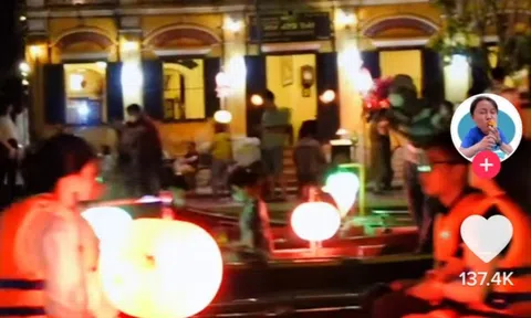 Tranh cãi việc TikToker nói "bị lừa" khi đi thuyền ở Hội An