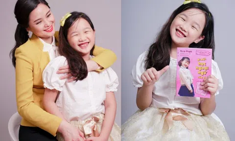 Con gái 8 tuổi, thông thạo hai ngoại ngữ của MC Mùi Khánh Ly