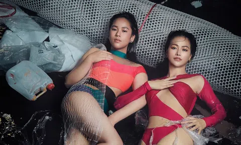 Phương Khánh và Bella Vũ đẹp hút hồn trong bộ ảnh nhân Ngày trái đất