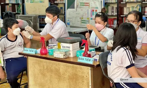 Tp.HCM: Hơn 93.000 trẻ từ 5 đến dưới 12 tuổi đã tiêm vắc-xin phòng Covid-19