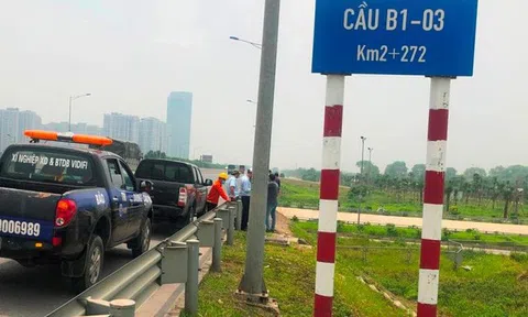 Cận cảnh đoạn cáp bị cắt đứt khiến cao tốc về Hà Nội - Hải Phòng 'tê liệt'