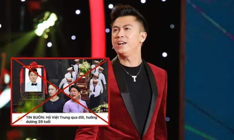 Ca sĩ Hồ Việt Trung bức xúc khi bị đồn qua đời
