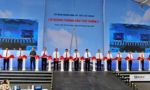 Phó Thủ tướng Lê Minh Khái dự khánh thành cầu Thủ Thiêm 2