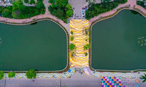 [ẢNH] Phố đi bộ Trịnh Công Sơn rực rỡ sắc màu trước ngày hoạt động