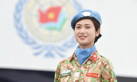 'Bóng hồng' 9x lên đường làm nhiệm vụ gìn giữ hoà bình Liên Hợp Quốc