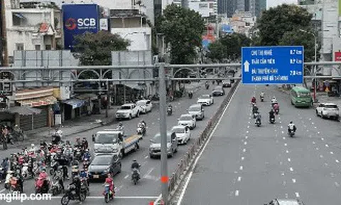 Hình ảnh giao thông cửa ngõ phía Đông TP HCM ngày 1-5