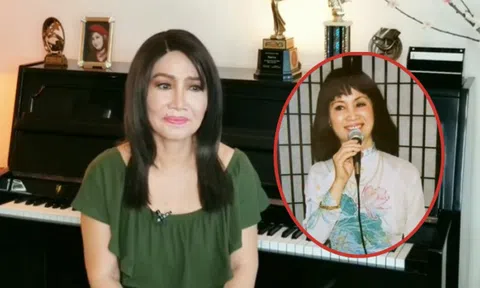 Thanh Lan bật khóc khi nhắc đến danh ca Hà Thanh