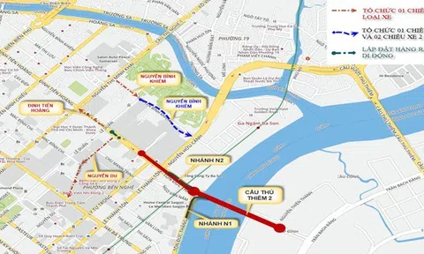 3 đoạn đường ở trung tâm TP HCM chuyển thành 1 chiều từ hôm nay, 7-5