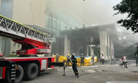 Hà Nội: Diễn tập PCCC đảm bảo cho SEA Games 31