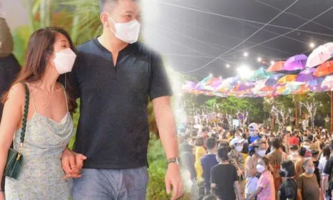 Hà Nội: Phố đi bộ Trịnh Công Sơn tái hoạt động, hàng nghìn người dân đổ về vui chơi, chụp ảnh