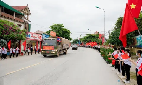 Hà Tĩnh: Đưa 11 hài cốt liệt sỹ hy sinh tại Lào về với đất mẹ