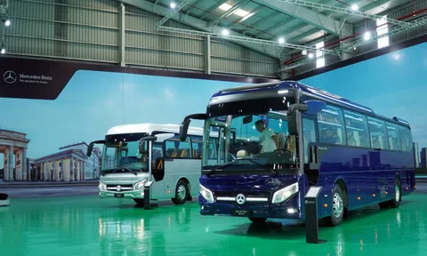 Xe bus Mercedes-Benz được THACO lắp ráp tại Việt Nam