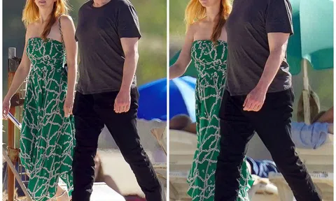 Elon Musk tình tứ bên bạn gái mới kém 21 tuổi