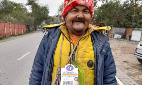 Người ăn xin tại Ấn Độ kiếm tiền gấp đôi nhờ mã QR