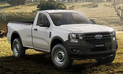 Ford Ranger 2022 có thêm phiên bản 2 cửa giá rẻ