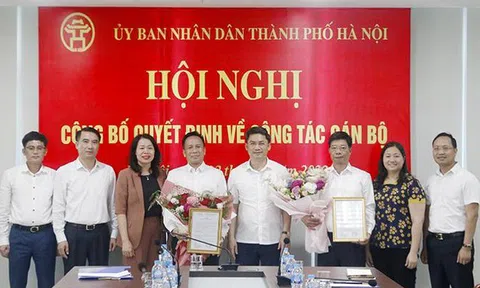 Hà Nội công bố quyết định bổ nhiệm cán bộ tại Sở Tài chính