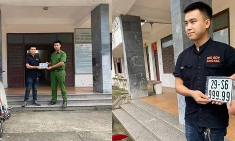 Hà Nội: Bấm biển số xe máy ngũ quý 999.99, nam thanh niên được trả hơn 1 tỷ vẫn không bán