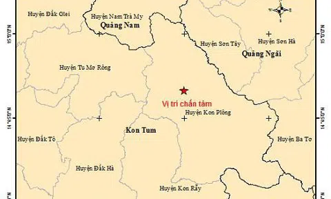 NÓNG: Lại động đất liên tiếp ở Kon Tum