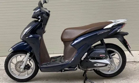 Xe cũ Honda Vision rao bán cao hơn giá công bố của Honda Việt Nam