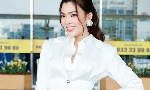 Trân Đài lên đường sang Thái dự thi Miss International Queen 2022