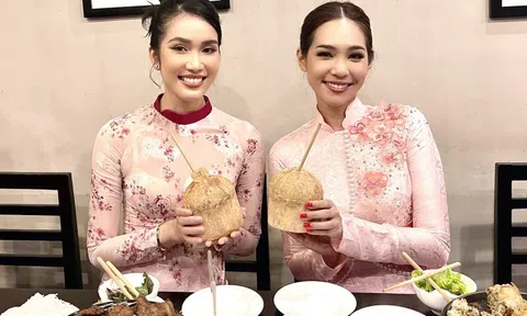 Á hậu Phương Anh đón Miss International 2019 đến Việt Nam