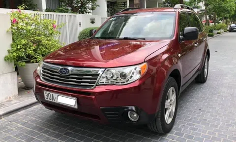 Subaru Forester 10 năm tuổi, giá hơn 500 triệu đồng tại Việt Nam