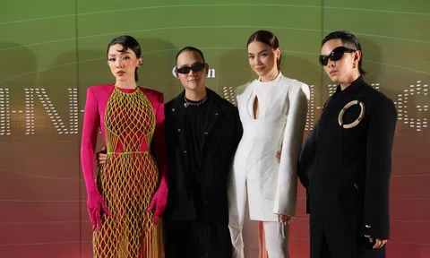 Hồ Ngọc Hà, Tóc Tiên, Rocker Nguyễn hội tụ thảm đỏ của nhà thiết kế Cường Đàm