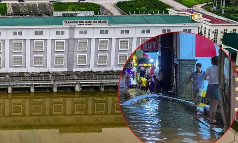 Ảnh: Hà Nội cứ mưa là ngập, trạm bơm nghìn tỷ hoạt động ra sao?