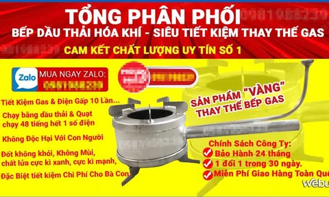 Bếp đun dầu thải "tiết kiệm gấp 10": "sáng tạo của người Nhật" hay chỉ là chiêu trò?