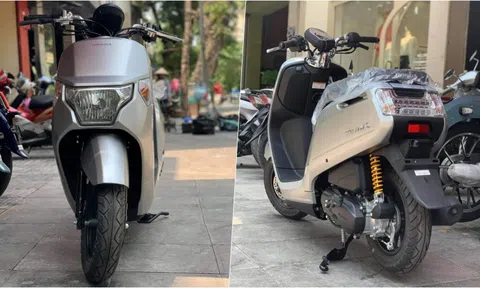 Xe 50 phân khối Honda Dunk nhập khẩu hiếm thấy tại Việt Nam