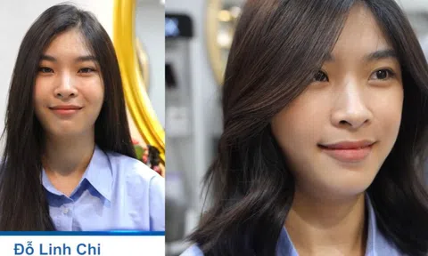 Thí sinh Miss World Vietnam hiến tóc ủng hộ bệnh nhân ung thư vú