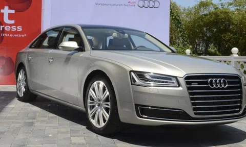 Triệu hồi 33 xe sang Audi A8 tại Việt Nam