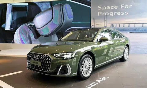 Audi A8L 2022 trình làng, cạnh tranh Mercedes S-Class và BMW 7-Series