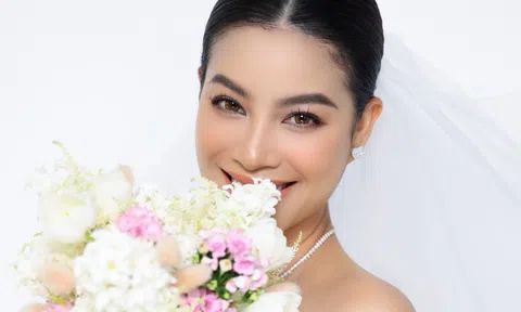 Ảnh cưới của Hoa hậu Phạm Hương