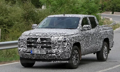 Mitsubishi Triton 2024 lộ diện trên đường thử