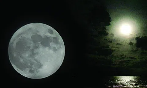 Siêu trăng sấm xuất hiện tại Việt Nam, nhiều người thích thú chia sẻ ảnh trên MXH