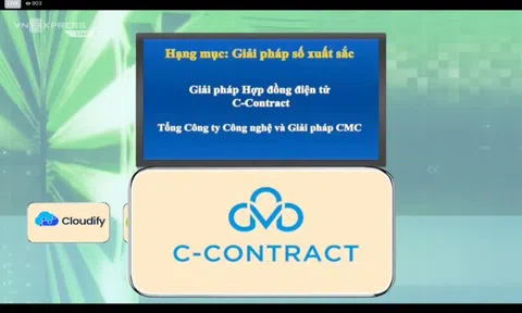 Hợp đồng điện tử C-Contract lọt Top 10 Make in Viet Nam