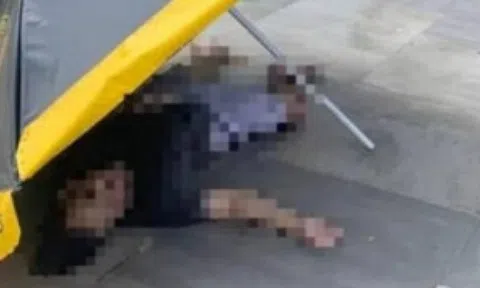 Nam thanh niên rơi từ tầng 3 chung cư ở Hà Nội xuống đất bị thương nặng