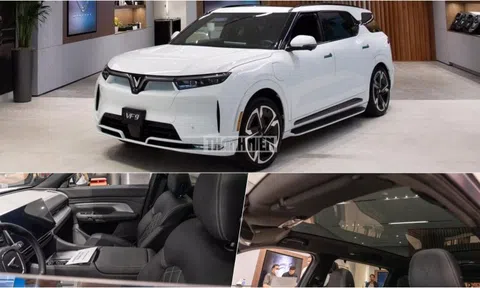 'Soi' chi tiết nội, ngoại thất ô tô điện VinFast VF9