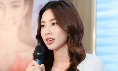 Hoa hậu Thùy Tiên phản ứng bất ngờ khi được hỏi chuyện lấy chồng