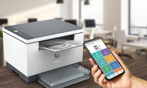 Máy in nhỏ gọn giúp tiết kiệm không gian, thân thiện môi trường