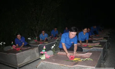 Khánh Hòa: Thắp ngàn ngọn nến tri ân các anh hùng liệt sĩ